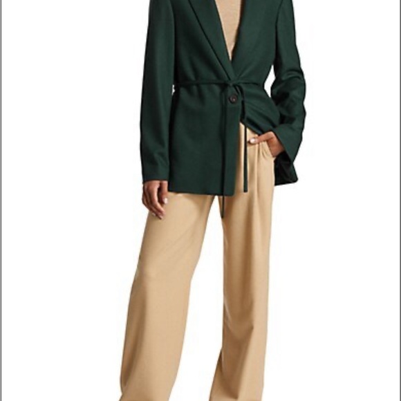 NWT Vince Belted Blazer in Colour Azure Onyx size 10 - Picture 8 of 13